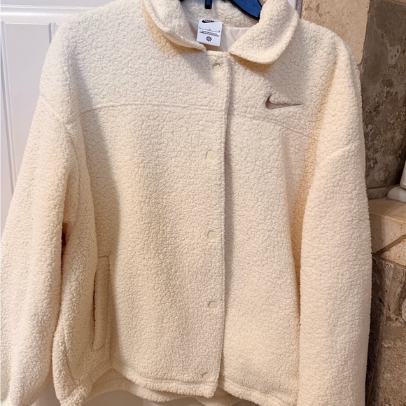 Nike Off-White Fleece Jacket - Picture 1 of 2